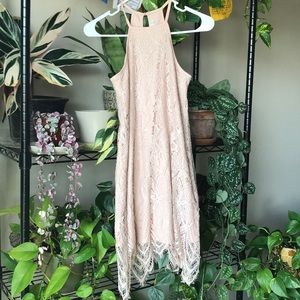 Pink Lace Sundress